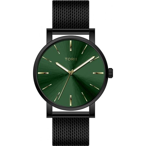 Herrenuhr TORII B45BG.FG klassisch grün