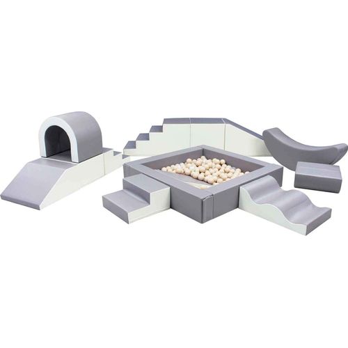 IGLU Soft play Spielbausteine 13 XL Schaumstoff Softbausteine Spielset - Party