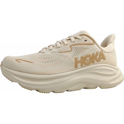 Hoka Clifton 10 Damen Sportschuh in Beige, Größe 7