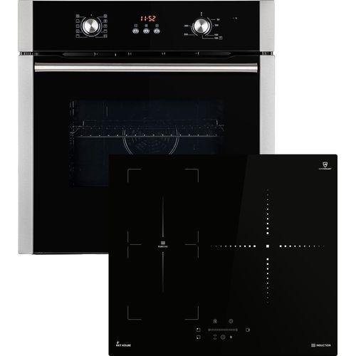 Backofen und Induktionskochfeld SET8805IND593SP