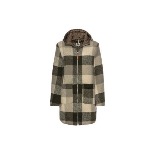 Camel Active Wollmantel mit Kapuze Sage Sage 44
