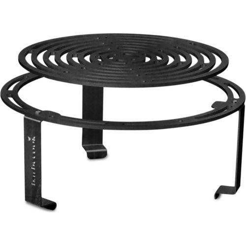 Barbecook erhöhter Grill 36cm Dynamic Centre, Grillzubehör, 6mm Kohlenstoffstahl, Grau