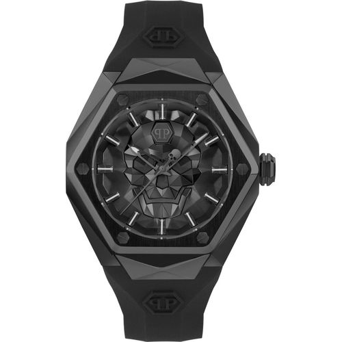 Philipp Plein Analog 'The $kull Spikes' Herren Uhr PWPWA0324