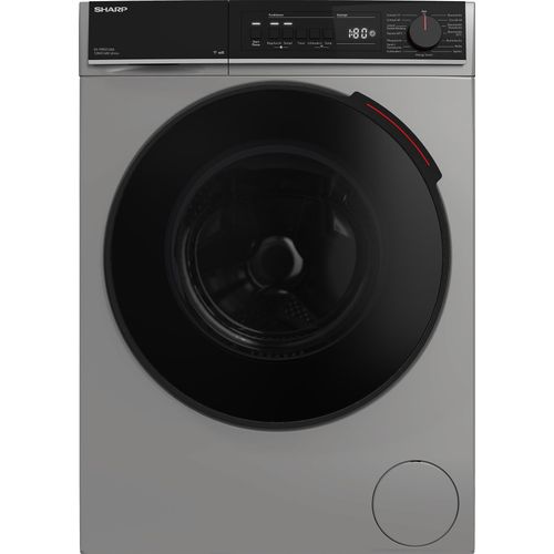 Waschmaschine 12 kg Silber AllergySmart AquaStop SHARP ES-PRO214SA-DE 2ML