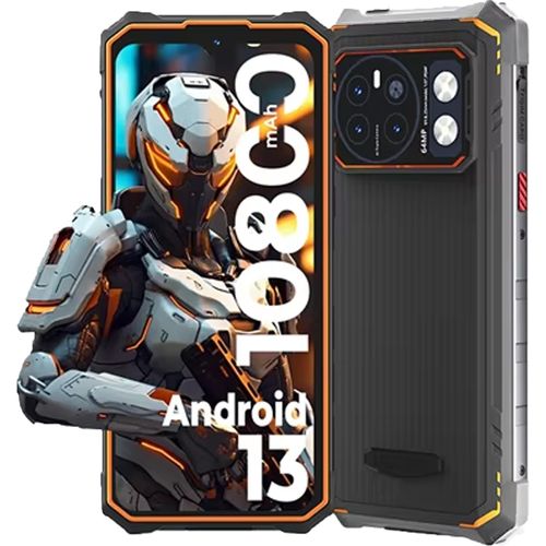 HOTWAV Cyber 13 PRO Outdoor Smartphone ohne Vertrag 20GB+256GB 10800mAh 6,6