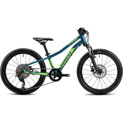 GHOST Kato 20 Full Party Dirty Blue/Metallic Lime