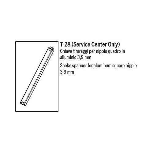 Service FULCRUM Werkzeug 3,9 mm Vierkantnippel (nur S.C.)