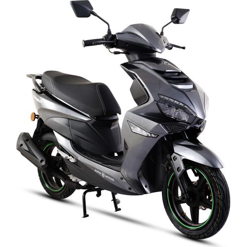 Motorroller Powermax 50 ccm 45 kmh EURO 5 dunkelgrau
