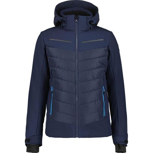 Icepeak Freystadt Softshelljacke Blau 46 Mann Blau 46