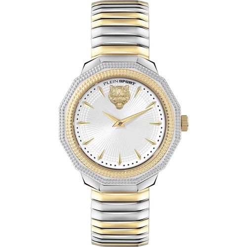 Chronograph Plein Sport Versilbert/Stahl Kollektion Plein Sport Dynasty - frau