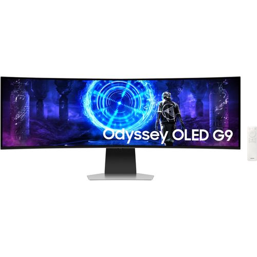 Gaming Monitor Odyssey OLED G95SD S49DG954SU, Silber, 49 Zoll, Curved, Dual QHD, 240 Hz, 0,03 ms