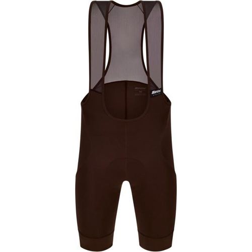 Kurze Hose mit Hosenträgern SANTINI RTR Braun - 4XL