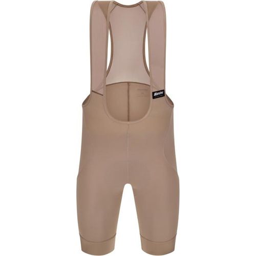 Kurze Hose mit Hosenträgern SANTINI RTR Cappuccino - XXL