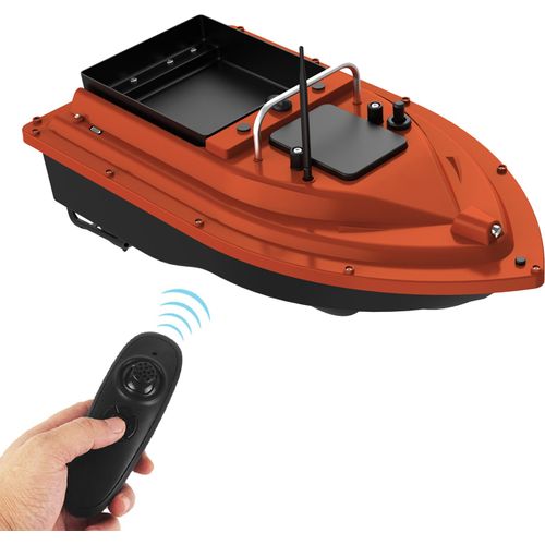 Fernbedienung fuer den Futterspender zum Angeln, kabelloses Koederboot, Fischfinder-Geraet, Reichweite 400ÿ490 m, 18000 mAh, 7,4 V, 2 kg