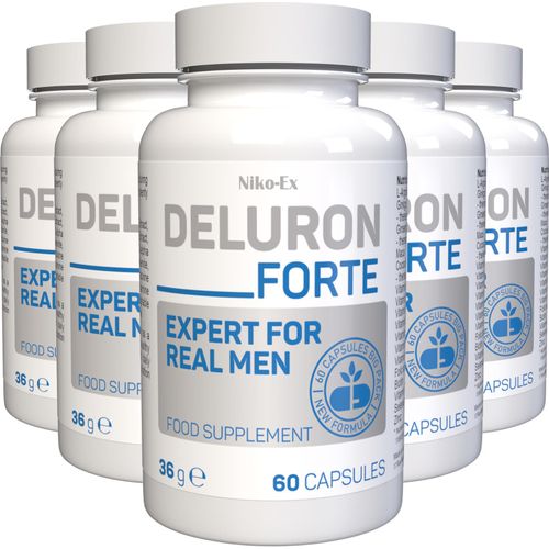 Deluron Forte - 300 Kapseln (5 x 60 Kapseln) - 5er Pack