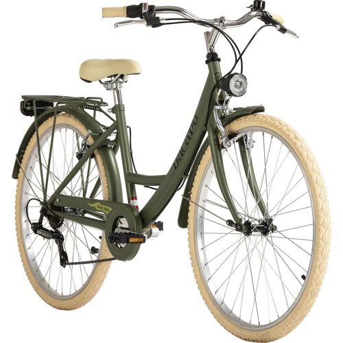 DaCapo DaCapo Damenfahrrad 26'' Toscana Damen Bike Grün Oregano 6 Gänge RH 41 cm