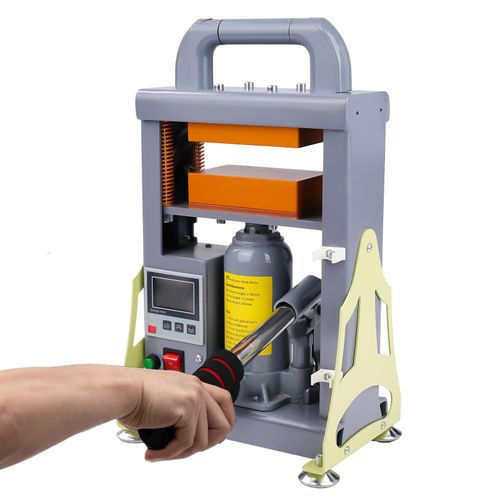 Rosin Presse, Kolophonium-Extraktionsmaschine mit Dual Heizplatten, Mit intelligentem LCD-Controller