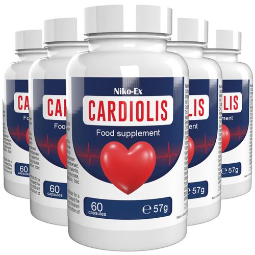 Cardiolis Forte - 300 Kapseln (5x 60 Kapseln), 5er Pack