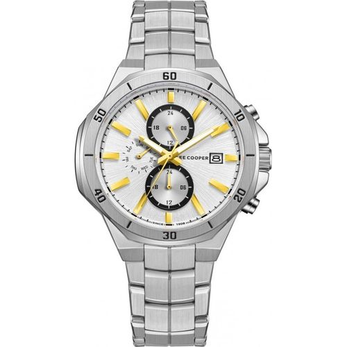 Armbanduhr für Herren LEE COOPER LC08087.330 aus Edelstahl im Modestil.