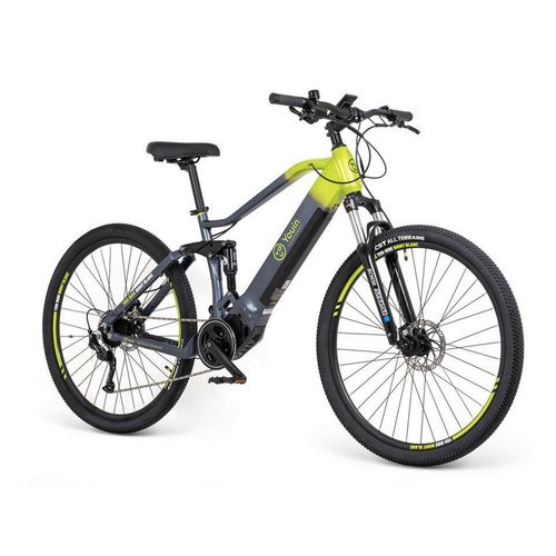 E-Bike Mountainbike Mont Blanc Elektrofahrrad mit 720Wh Samsung Akku, 9 Gang