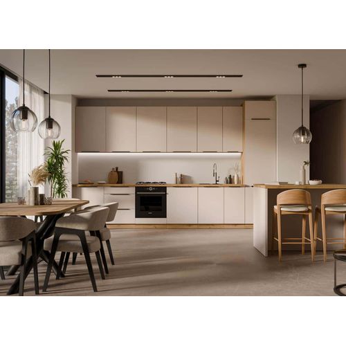 Küchenmöbel-Set Solea Cashmere 310 + 180 cm mit Arbeitsplatte
