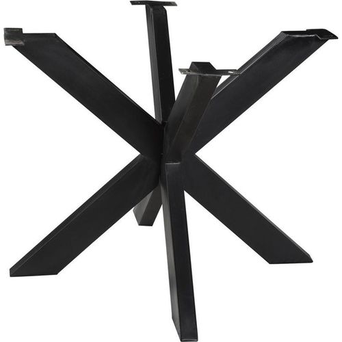 Tischbeine Spider 125x125x72 cm Stahl Schwarz