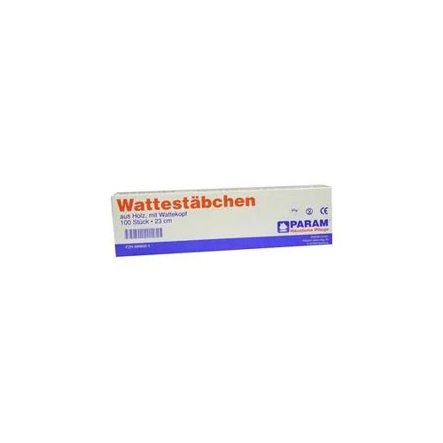 Wattestab mit Wattek 23cm 100 ST