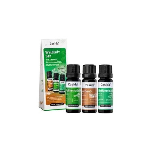 Waldluft Set Zirben Fichtennadel Pfefferminz Öl 30 ML