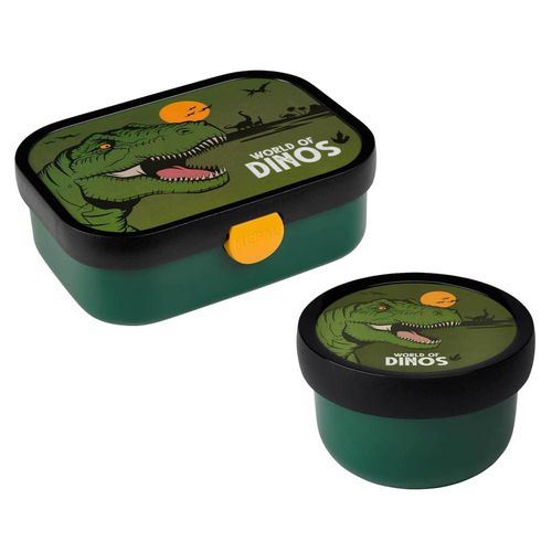 Mepal Obst- und Bentobox Dino Campus 300 & 750 ml