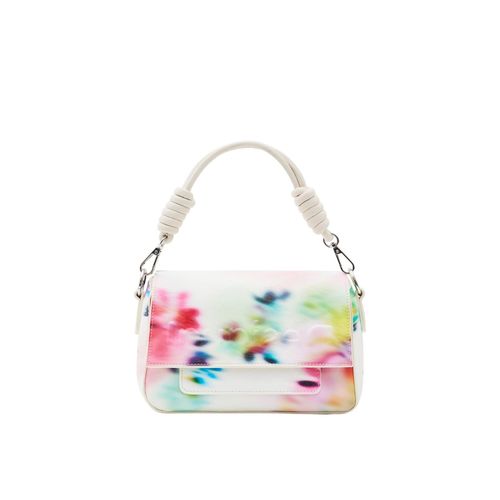 Desigual Handtasche Pukhet Mini Straigh Kleine Tasche verschwommenes Muster