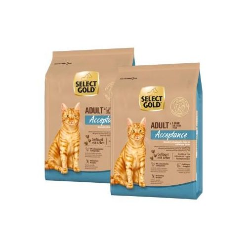 SELECT GOLD Acceptance Adult Geflügel und Leber 2x2,5 kg