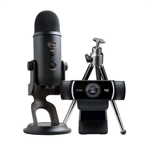 Mikrofon Logitech Yeti & C922 Pro Combo