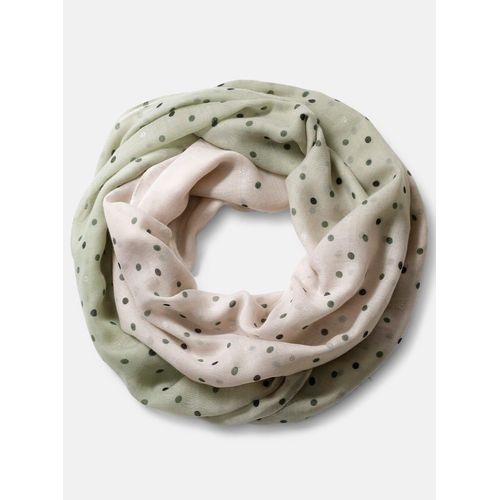 Loop HEINE, Damen, grün, Viskose, gemustert, Modetücher