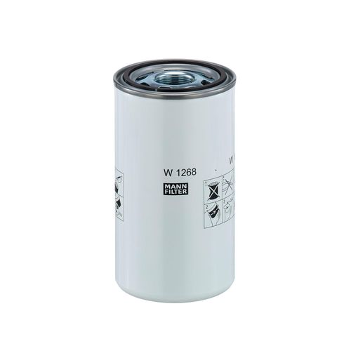 MANN-FILTER Filter, Arbeitshydraulik W 1268 602010100,84497563,BHC3012 7010930,0707000000