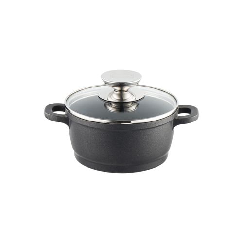 Berndes Vario Click Kochtopf mit Glasdeckel 16 cm