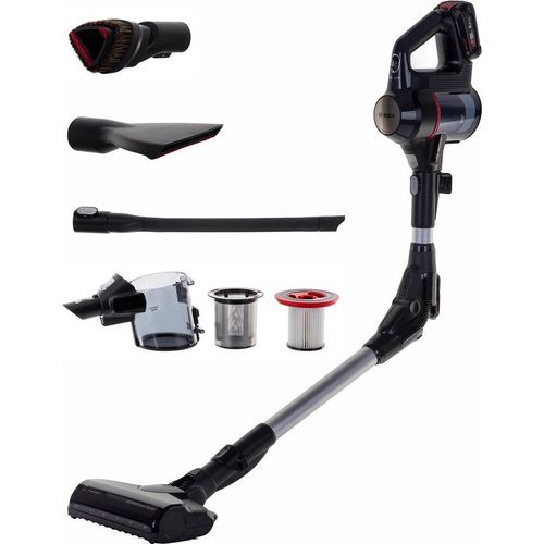 Bosch BBS712A Stabstaubsauger/Elektrischer Besen Akku Trocken Beutellos 0,3 l Schwarz