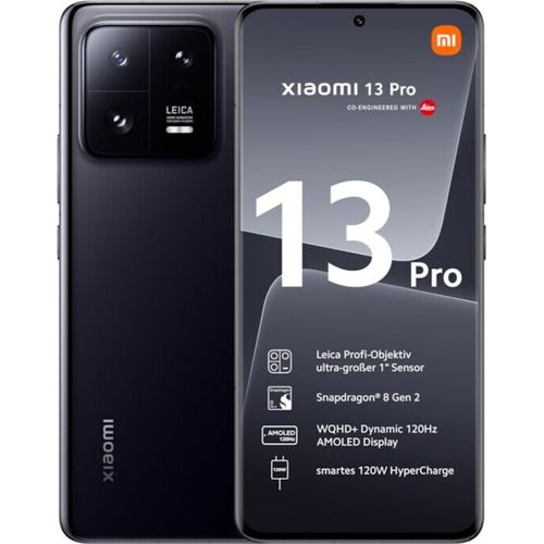 Xiaomi 13 Pro 5G 12/256GB Dual-SIM Smartphone ceramic black EU - Smartphone - 256 GB