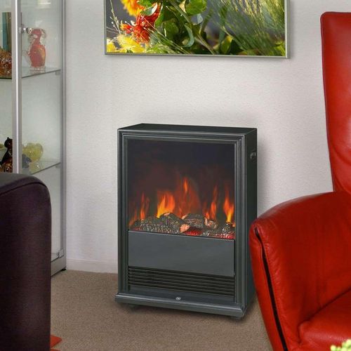 Eurom 363265 BARCELONA, Quartz electric space heater, Innenraum, Flur, Schwarz, Glas, Metall, 2000 W