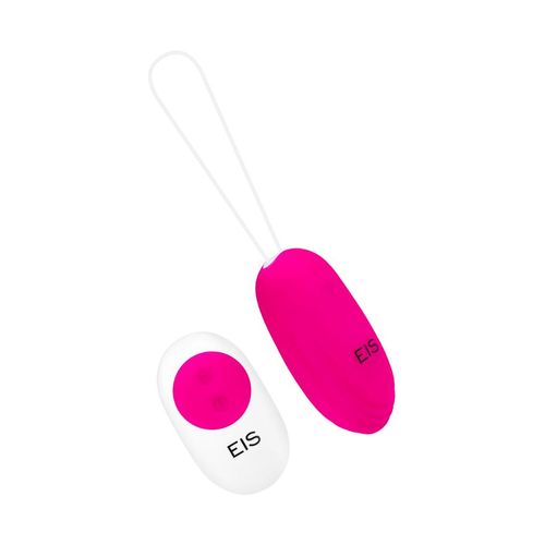 Silikon-Vibro-Ei mit Fernbedienung, 7,4 cm