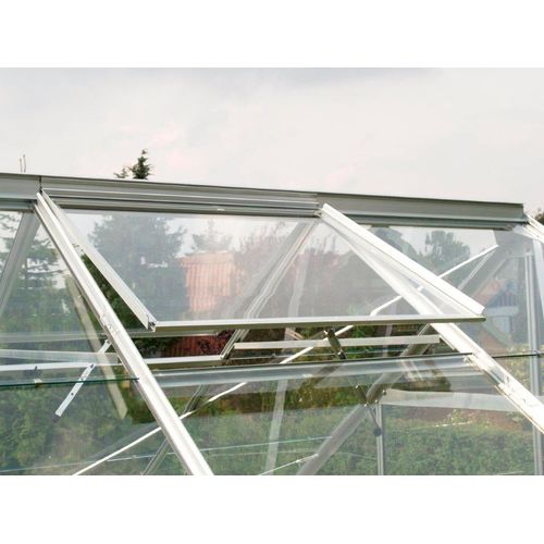 Dachfenster VITAVIA, silber (silberfarben), Aluminium, Fenster, ohne Verglasung, blank-eloxiert