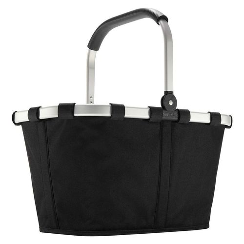 Reisenthel Carrybag , Schwarz , Metall, Textil , 22 L , 48x29x28 cm , faltbar , Freizeit, Koffer & Taschen, Einkaufskörbe
