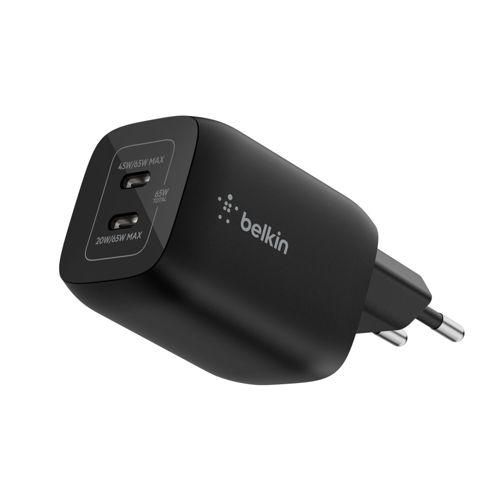 Belkin Gaming USB-C Ladegerät 65 Watt, GaN schwarz ENA007kqBK