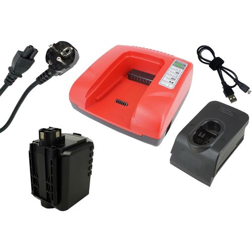 Akku + Ladegerät für BOSCH 2 607 355 215, 2 607 335 223, BAT019, BAT020