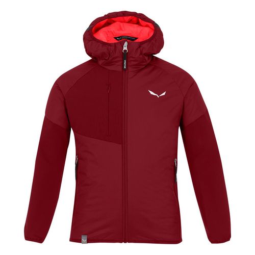Ortles Hybrid Tirolwool® Responsive Jacke Kind - Salewa, Farbe:1571 syrah, Größe:152