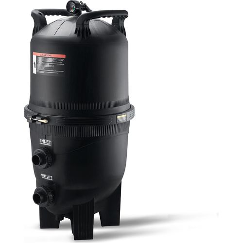 VEVOR Kartuschen-Poolfilter, 49 m² Filterfläche, Einbau-Poolfilter, oberirdisches Schwimmbad-Filtrationsfiltersystem mit Upgrade-Filter und auslaufsicher, für Whirlpools, Spa, aufblasbare Pools