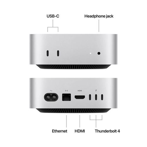 Apple Mac mini , Apple M, M4, 16 GB, 512 GB, SSD, macOS Sequoia