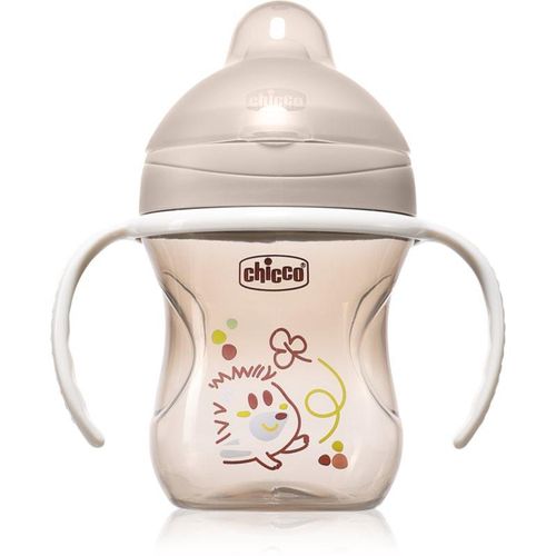 Chicco Training Cup 6m+ training cup with handles Grey 200 ml