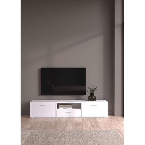 TV-Board INOSIGN "Media TV-Möbel, TV Schrank, Mediaboard, Lowboard", weiß, B:177,2cm H:38,4cm T:39,8cm, Sideboards, TV-Board, TV-Kommode, wahlweise Breite 147 oder 177 cm