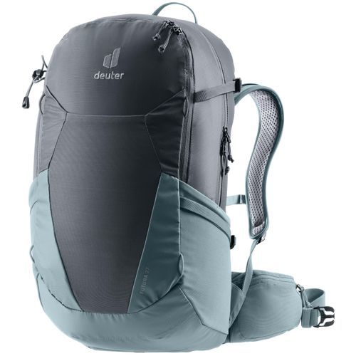 Wanderrucksack DEUTER "FUTURA 27", grau (anthrazit), Rucksäcke, Kunstfaser