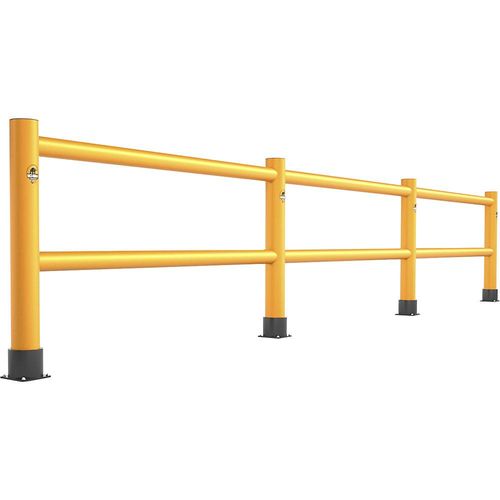 Ampere Rack Mammut Handlauf, mit 2 Querstangen, Länge 8 m